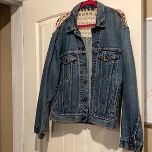Crocheted Jean Jacket
